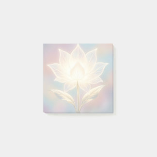 Translucent Lotus on Soft Background Post-it® Notes