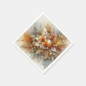 Translucent Orange Autumn Servet (Hoek)