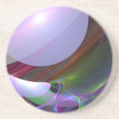 Translucent Planet Zandsteen Onderzetter (Voorkant)