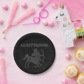 Translucent Sagittarius Papieren Bordje (Feest)