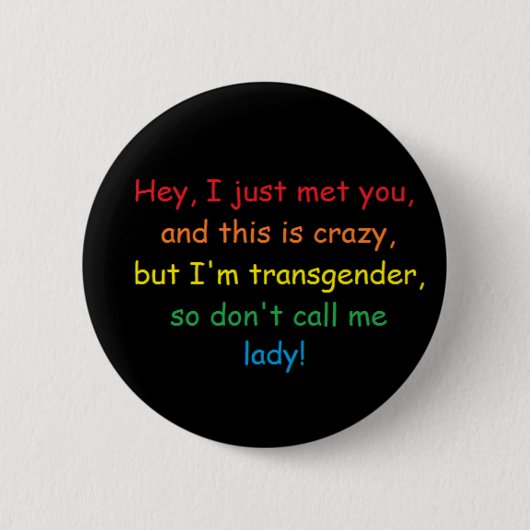 Transman Button (Voorkant)