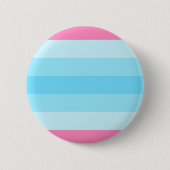 Transmannelijke Pride vlag LGBT Pride Ronde Button 5,7 Cm (Voorkant)