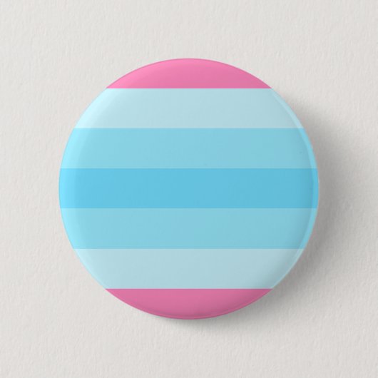 Transmannelijke Pride vlag LGBT Pride Ronde Button 5,7 Cm (Voorkant)