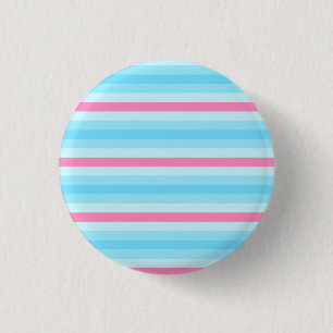 Transmasculinaire strepen ronde button 3,2 cm