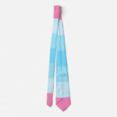 Transmasculine Pride Flag Stropdas (Achterkant)