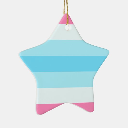 transmasculine vlag keramisch ornament (Rechts)
