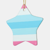 transmasculine vlag keramisch ornament (Links)