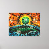 Transmigratie van de ziel (omwikkeld canvas) canvas afdruk (Voorkant)