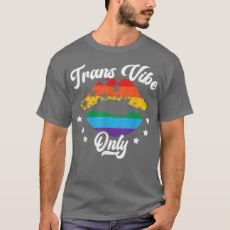 Transmissie van alleen regenboogpride Month LGBTQ T-shirt