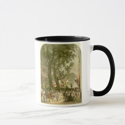 Transmissie van het Kristalpaleis, 1851 (met kleur Mok (Rechts)