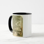 Transmissie van het Kristalpaleis, 1851 (met kleur Mok (Voorkant links)