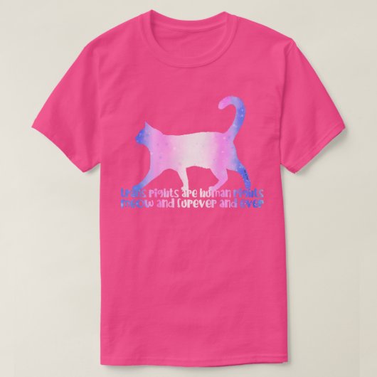 Transmissierechten Mauw en Furever T-shirt (Design voorkant)