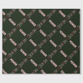 Transmissietoren en stroomlijnpatroon cadeaupapier (Vlak)