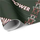 Transmissietoren en stroomlijnpatroon cadeaupapier (Rol Hoek)