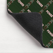 Transmissietoren en stroomlijnpatroon muismat (Hoek)