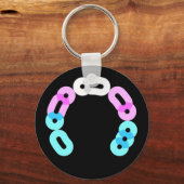 Transmorse Code Arc Sleutelhanger (Voorkant)