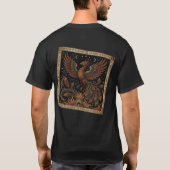 Transmutatie Alchemistische Fenix T-shirt (Achterkant)
