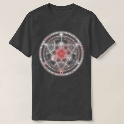 transmutatiecirkel 11 t-shirt (Design voorkant)