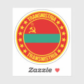 Transnistrië Sticker (Vel)