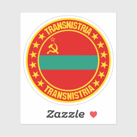 Transnistrië Sticker (Vel)