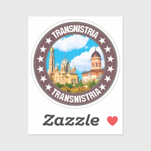 Transnistrië Sticker (Vel)