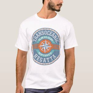 Transoceanisch Regatta Kompas – Zeevaart Badge T-shirt