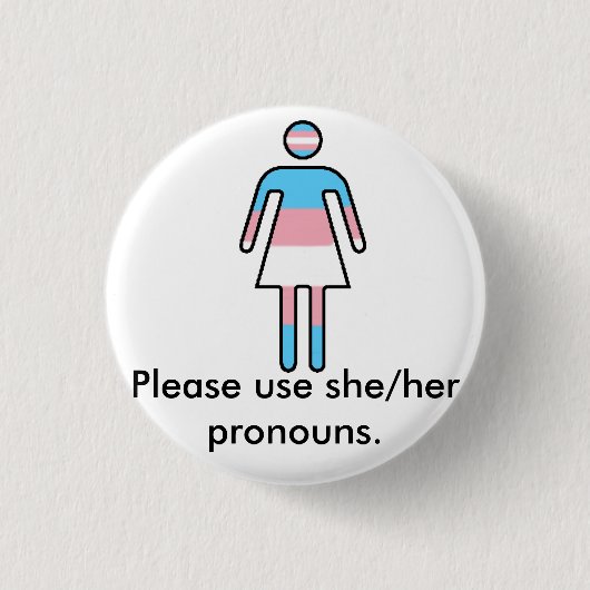 Transoman Pride/Pronoun Button (Voorkant)
