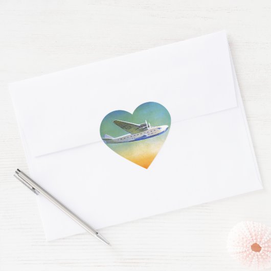  Transpacific Verre Oosten Reizen Sticker (Envelop)