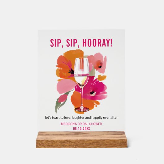  Transparant Acryl Bar Teken Acryl Bord (Voorkant)