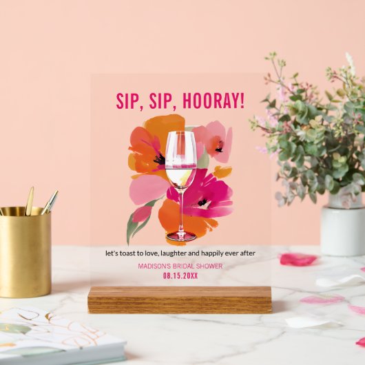  Transparant Acryl Bar Teken Bord (Huwelijk)