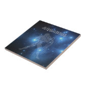 Transparant Aquarius Tegeltje (Zijkant)