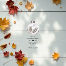 Transparant Boho Neutraal Kerstfeest