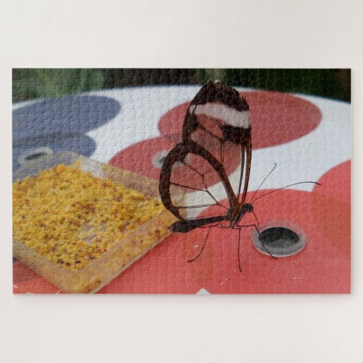 Transparant Butterfly Jigzaag Puzzle Legpuzzel (Horizontaal)