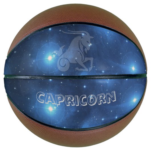 Transparant Capricorn Basketbal (Voorkant)