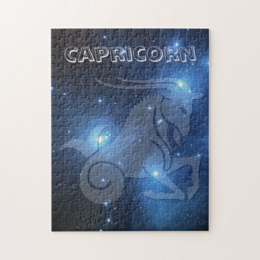 Transparant Capricorn Legpuzzel (Verticaal)