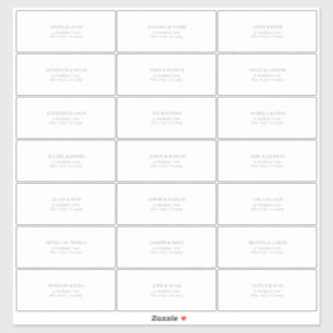 Transparant Donker Sage Groen Gastadres Sticker