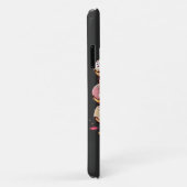 Transparant Donuts Sticker Case-Mate iPhone Case (Achterkant/rechts)
