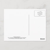 Transparant Gage Plum Briefkaart (Achterkant)