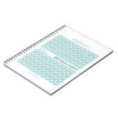 Transparant Squares 30e Birthday Party Guest Book Notitieboek (Linkerzijde)