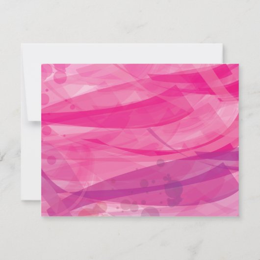 TRANSPARANT STAR Bat Mitzvah Uitnodiging (Achterkant)