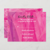 TRANSPARANT STAR Bat Mitzvah Uitnodiging (Voorkant / Achterkant)