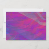 Transparant Star Jewish Baby Noaming Uitnodiging (Achterkant)