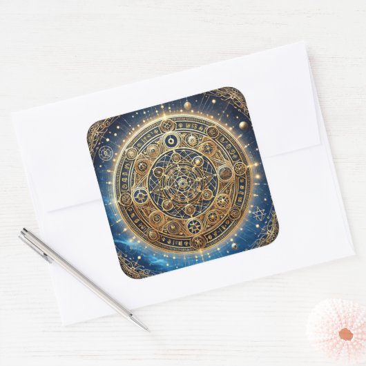 Transparant sticker Woning van EJ Gold (Envelop)