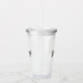 Transparant Systeemcheck Acryl Drinkbeker (Rechts)