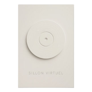 Transparant vinyl - perfect poster