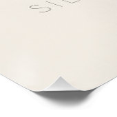 Transparant vinyl - perfect poster (Hoek)