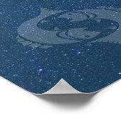 Transparante Aries Poster (Hoek)