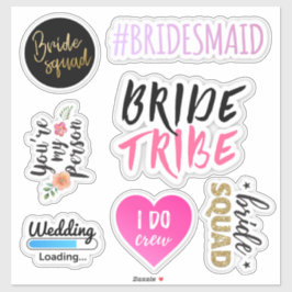 Transparante Bachelorette-partijvenster Sticker