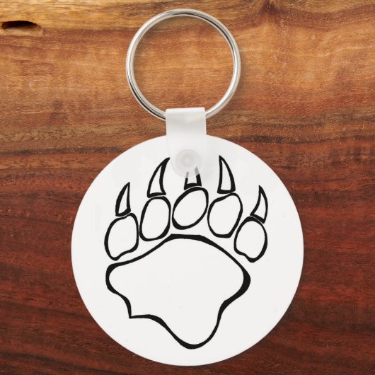 Transparante Beer Sleutelhanger (Voorkant)