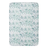 Transparante bladeren en bijkantoren badmat (Voorkant Verticaal)